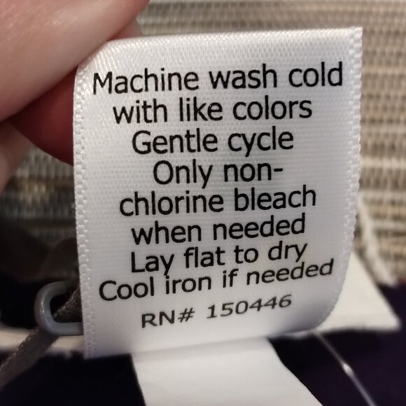 Magnolia Grace Perissa Purple Reversible Sleeveless Dress Size S NWT - Picture 10 of 12